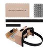 Google Cardboard,Topmaxions 3D VR Virtual Reality DIY VR Headset for 3D Movies and Games Compatible with Android & Apple Up to 6 Inch Easy Setup Machine view 2