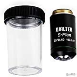 Parco Scientific 58A-0445 20X Semi-Plan Achromatic DIN Objective Lens