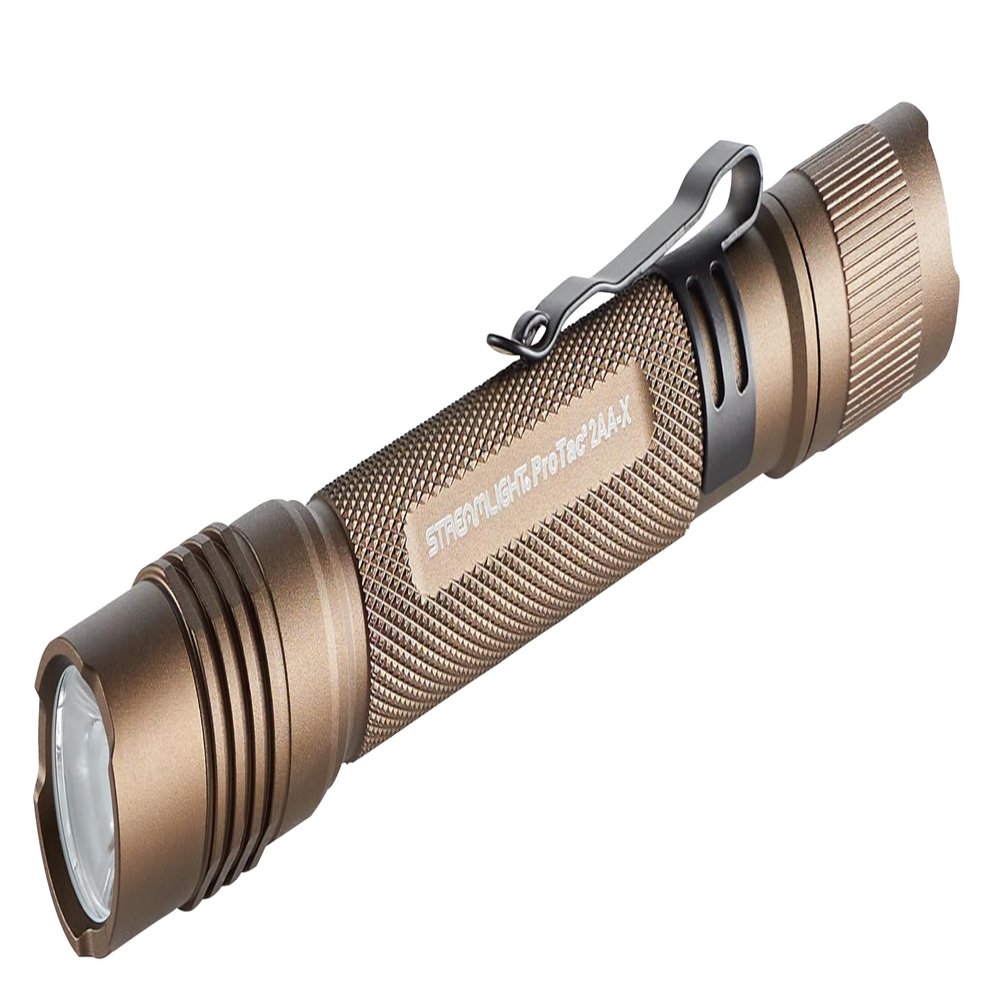 Streamlight 88072 ProTac 2AA-X 270-Lumen LED Flashlight, Coyote