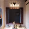 Urban Ambiance Luxury Industrial Chic Bathroom Vanity Light, Large Size: 8.75" H x 35.5" W, with Modern Famrhouse Style Elements, Fashion Bronze Finish, UHP2047, Harlow Collection view 2