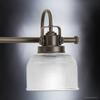 Urban Ambiance Luxury Industrial Chic Bathroom Vanity Light, Large Size: 8.75" H x 35.5" W, with Modern Famrhouse Style Elements, Fashion Bronze Finish, UHP2047, Harlow Collection view 4