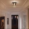 Urban Ambiance Luxury Industrial Chic Ceiling Fixture, Large Size: 6" H x 12" W, with Modern Farmhouse Style Elements, Charcoal Finish, UHP2121, Berkeley Collection view 2