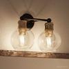 Urban Ambiance Luxury Vintage Bathroom Vanity Light, Medium Size: 10.875" H x 15.5" W, with Americana Style Elements, Olde Bronze Finish, UHP2500, Belfast Collection view 1