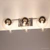 Urban Ambiance Luxury Modern Bathroom Vanity Light, Large Size: 6.75" H x 24" W, with Industrial Chic Style Elements, Polished Chrome Finish and Clear Shade, UHP2621, Costa Mesa Collection view 1