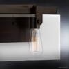 Urban Ambiance Luxury Modern Farmhouse Bathroom Vanity Light, Medium Size: 8.38" H x 14.875" W, with Industrial Chic Style Elements, Olde Bronze Finish, UHP2452, Bristol Collection view 4