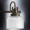 Urban Ambiance Luxury Industrial Chic Bathroom Vanity Light, Large Size: 8.75" H x 26.25" W, with Modern Famrhouse Style Elements, Fashion Bronze Finish, UHP2044, Harlow Collection view 4