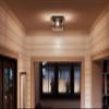 Urban Ambiance Luxury Industrial Chic Ceiling Fixture, Large Size: 6" H x 12" W, with Modern Farmhouse Style Elements, Olde Bronze Finish, UHP2120, Berkeley Collection view 2