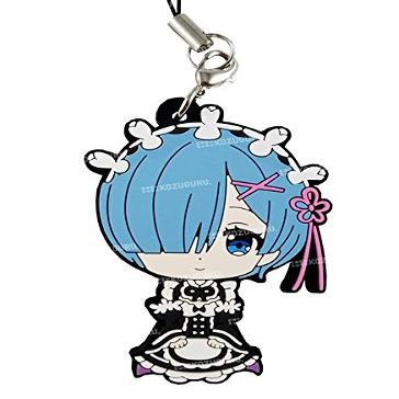 Re:Zero Starting Life in Another World Rem Kneeling Ver. Character Gacha Capsule Rubber Strap Mascot Anime Art