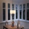 Urban Ambiance Luxury Transitional Chandelier, Medium Size: 21.125" H x 21.625" W, with Provencial Style Elements, Olde Bronze Finish and White Textured Shade, UHP2281, Aurora Collection view 2