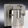 Urban Ambiance Luxury Modern Farmhouse Bathroom Vanity Light, Small Size: 8.38" H x 7" W, with Industrial Chic Style Elements, Brushed Nickel Finish, UHP2455, Bristol Collection view 4