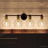 Urban Ambiance Luxury Vintage Bathroom Vanity Light, Large Size: 10.875" H x 33.5" W, with Americana Style Elements, Olde Bronze Finish, UHP2504, Belfast Collection view 1
