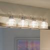 Urban Ambiance Luxury Industrial Chic Bathroom Vanity Light, Large Size: 8.75" H x 35.5" W, with Modern Famrhouse Style Elements, Polished Chrome Finish, UHP2046, Harlow Collection view 1