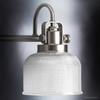 Urban Ambiance Luxury Industrial Chic Bathroom Vanity Light, Large Size: 8.75" H x 26.25" W, with Modern Famrhouse Style Elements, Aged Nickel Finish, UHP2045, Harlow Collection view 4