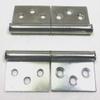 (2) Two Small Slip Off Hinges or Take Apart Hinges (Chromed) view 1