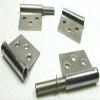 (2) Two Small Slip Off Hinges or Take Apart Hinges (Chromed) view 3
