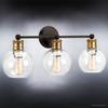 Urban Ambiance Luxury Vintage Bathroom Vanity Light, Large Size: 10.875" H x 24.5" W, with Americana Style Elements, Olde Bronze Finish, UHP2502, Belfast Collection view 3