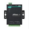 MOXA NPort 5230 w/Adapter 1 Port RS-422/485 Device Server, 1 Port RS-232, 10/100M Ethernet, Terminal Block, 15KV ESD, 12-30VDC view 1