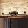 Urban Ambiance Luxury Vintage Bathroom Vanity Light, Large Size: 8" H x 32.25" W, with Modern Farmhouse Style Elements, Olde Bronze Finish, UHP2082, Darlington Collection view 1