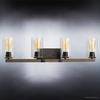 Urban Ambiance Luxury Vintage Bathroom Vanity Light, Large Size: 8" H x 32.25" W, with Modern Farmhouse Style Elements, Olde Bronze Finish, UHP2082, Darlington Collection view 3