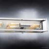 Urban Ambiance Luxury Industrial Chic Bathroom Vanity Light, Large Size: 4.5" H x 30" W, with Steampunk Style Elements, Stainless Steel Finish, UHP2752 from the Messina Collection view 4