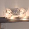 Urban Ambiance Luxury Modern Bathroom Vanity Light, Medium Size: 6.75" H x 15" W, with Industrial Chic Style Elements, Polished Chrome Finish, UHP2620, Costa Mesa Collection view 1