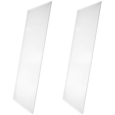 1000LED LED Panel Light,2x4 FT, 48W, 6,240Lm, LED Ceiling Panel Light, 4000K, 0-10V Dimmable, AC110-277V, Energy Saving, UL, DLC Listed 2-Pack