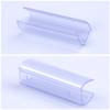 DELight 2" Plastic U Channel System 50PCS Clear PVC Universal LED Track view 3