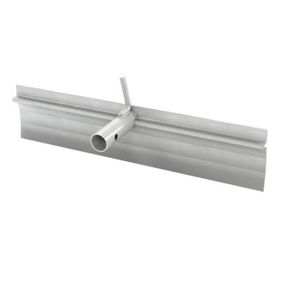 Bon 22-331 Lite Aluminum Ribbed Concrete Placer with Hook Lightweight Concrete Placement Tool