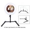 Yidoblo 12" Dimmable LED Light Ring FS-390II Kit with H Table Stand, Carrying Bag, Photo Holder for Portrait Selfie YouTube Photo Video Studio Photography Lighting view 2