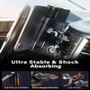 APPS2Car for Sturdy iPad Holder for Car CD Slot Tablet Mount, 2-in-1 Universal 4.7-11" Holder for iPad Pro 11 Air Mini, iPhone, Galaxy Z Fold, Adjustable 360 Rotation, Road Trip Essentials view 2
