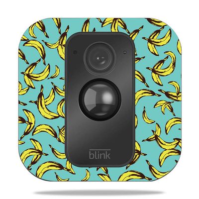 MightySkins Skin Compatible with Blink XT Outdoor Camera - Bananas | Protective, Durable, and Unique Vinyl Decal wrap Cover | Easy to Apply, Remove, and Change Styles | Made in The USA