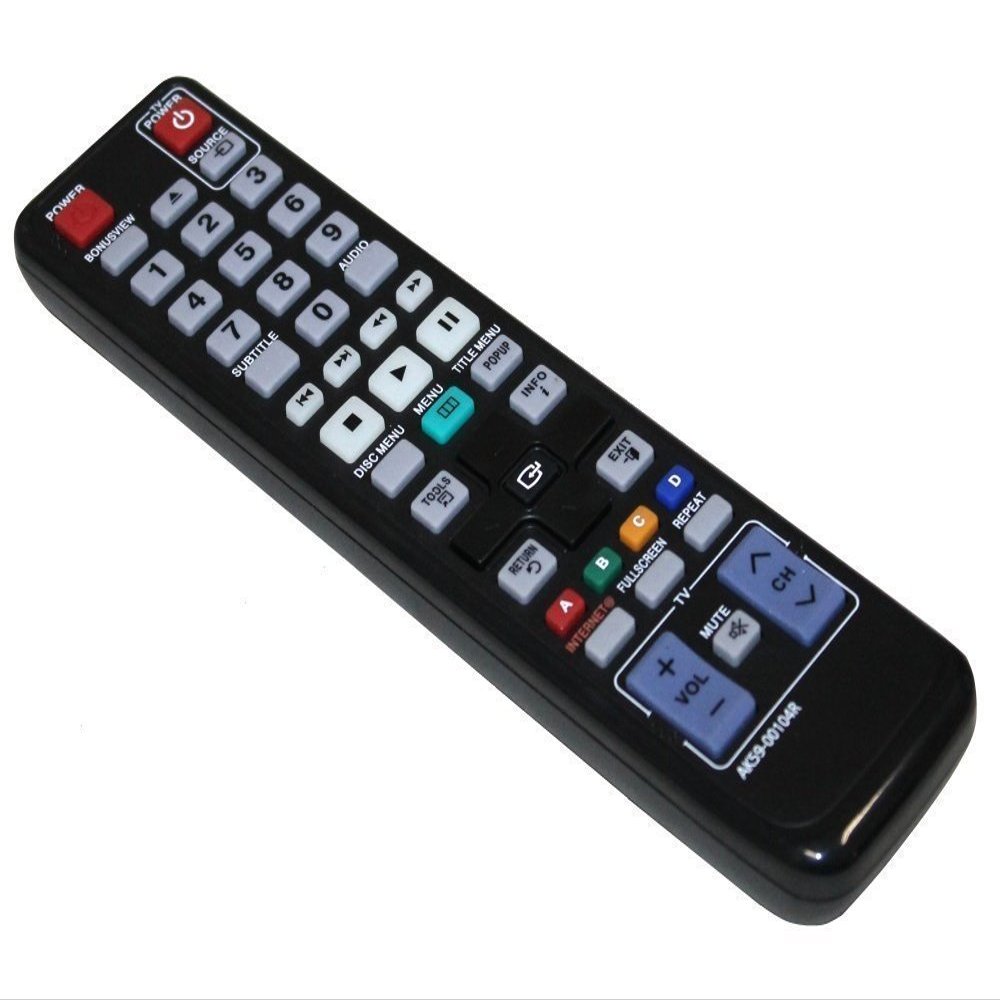 AK59-00104R Blu-Ray Player Remote Control Compatible with Samsung TV