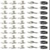 100 X Hex Slot 1/4" D-Ring Screw SS for Tripod QR Plate Stainless Steel fits RRS Desmond view 1