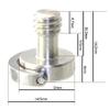 100 X Hex Slot 1/4" D-Ring Screw SS for Tripod QR Plate Stainless Steel fits RRS Desmond view 2