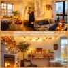 JMEXSUSS Outdoor String Lights Indoor for Bedroom, 200 LED Christmas Lights view 2