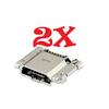 ePartSolution 2X Micro USB Charger Charging Port Dock Connector USB Port Replacement for Samsung Galaxy S3 i9300 i535 i747 L710 R530 T999 USA (2pcs) view 2