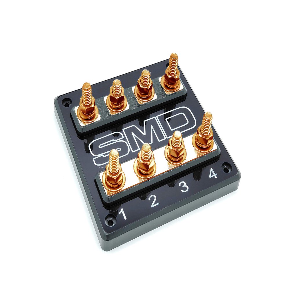 SMD Quad ANL Fuse Block (Copper)