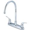 ACCENT COLLECTION - Two Handle Kitchen Faucet - Polished Chrome view 1
