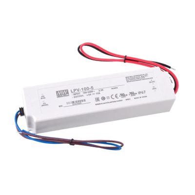 LED Driver 60W 5V 12A LPV-100-5 AC-DC SMPS LPV-100 Series C.V