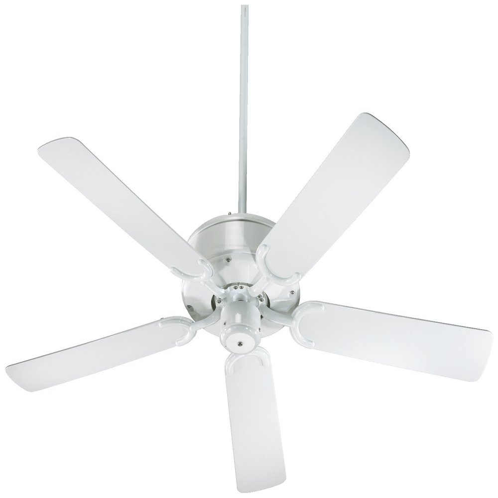 Quorum 146525-6 Traditional 52``Patio Fan from All-Weather Allure Collection in White Finish,