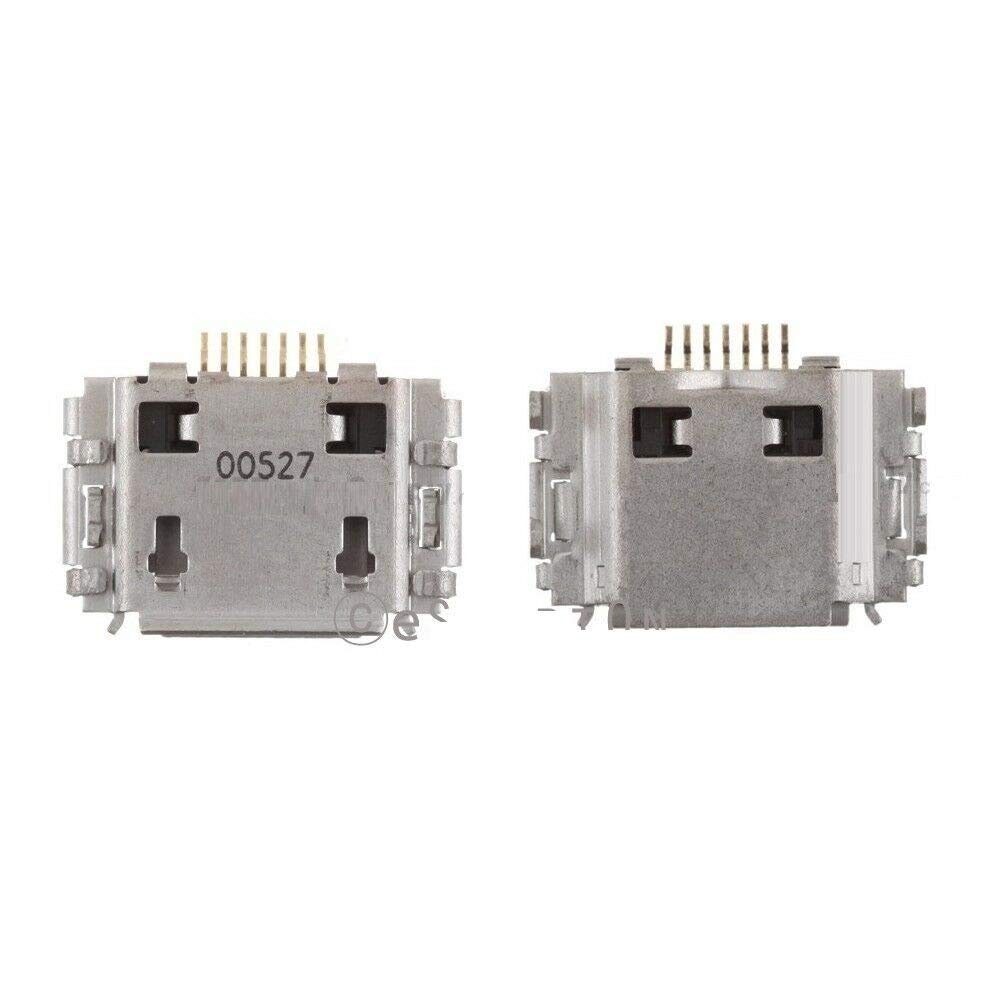 ePartSolution_ 2X Micro USB Charger Charging Port Dock Connector USB Port for Samsung Galaxy DoubleTime SGH-i857 Replacement Part USA