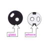 Back Camera Lens Cover Glass w Adhesive for Motorola G5 XT1670 XT1671 + PHONSUN Portable Cellphone Holder + Tweezer view 2