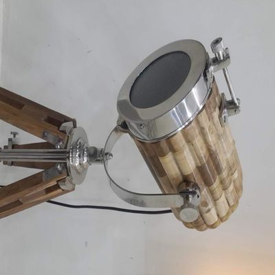 THOR INSTRUMENTS Studio Table Lamp Nautical Wooden Spot Light Tripod Stand Home Decor Rustic Vintage Home Decor Gifts