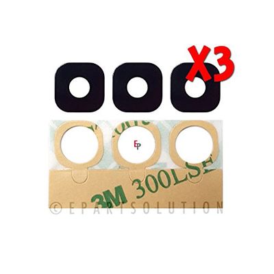 ePartSolution Lot of 3 Rear Back Main Camera Cover Lens Glass Replacement for Samsung Galaxy S7 G930 l Galaxy S7 Edge G935 USA (3pcs)