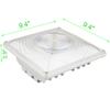 55W LED Canopy Light Gas Station Fixture Garage 5000K 7150lm UL 4 Pack view 2