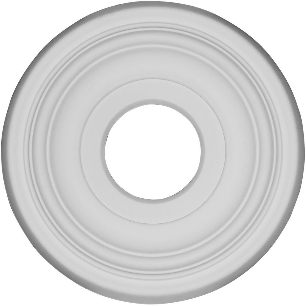 Ekena CMR12TR Ceiling Medallion, Primed White