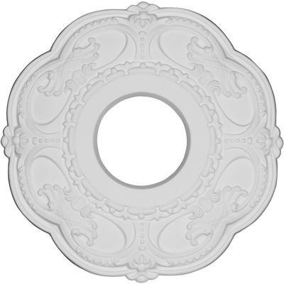 Ekena Millwork CMR12RO Rotherham Ceiling Medallions, Primed White