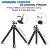 Flexible Tripod with Wireless Remote, Portable Mini Phone Tripod for iPhone Android, GoPro & Small DSLR Cameras, Metal & Rubber Coating, Ideal for Travel Vlogging Selfies view 2