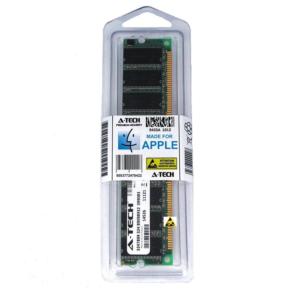 A-Tech for Apple 1GB Module PC2700 333MHz Power Mac G4 Mac mini iMac Late 2005 M9285LL/A N/A M9168LL/A M9290LL/A M9686LL/A A1103 M9687LL/A M9686LL/B M9687LL/B M8689LL/A M8570 Memory RAM