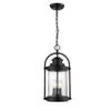 Millennium 2544-PBK Transitional Three Light Outdoor Hanging Lantern Finish, Powder Coat Black view 1